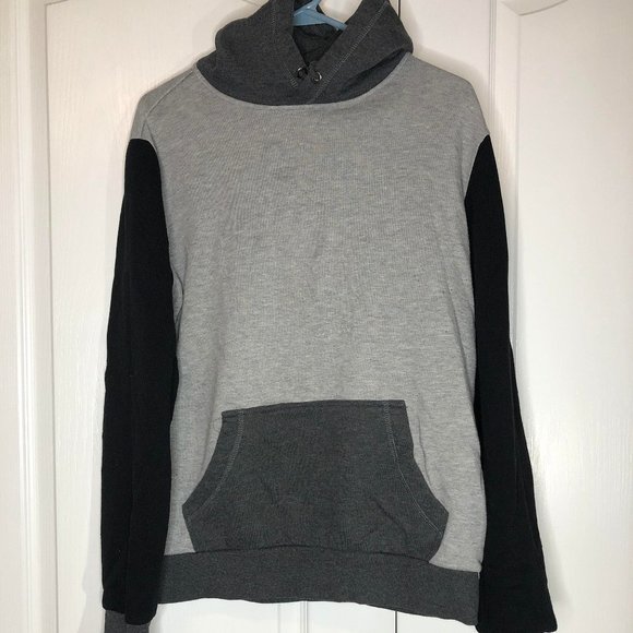 Bluenotes Other - Amnesia- Grey and Black Hoodie